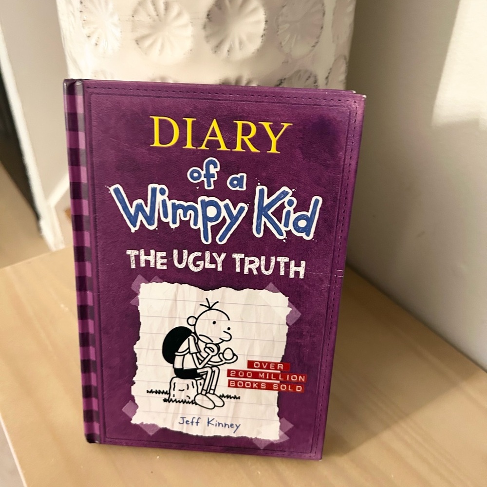 Diary of a Wimpy Kid: The Ugly Truth By Jeff Kinney Hardcover Book